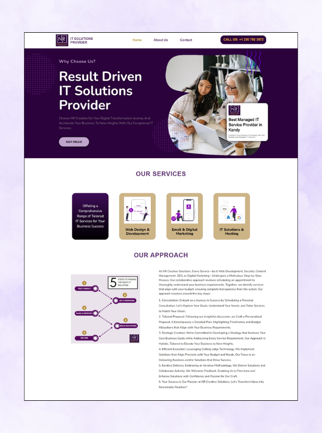Old Homepage