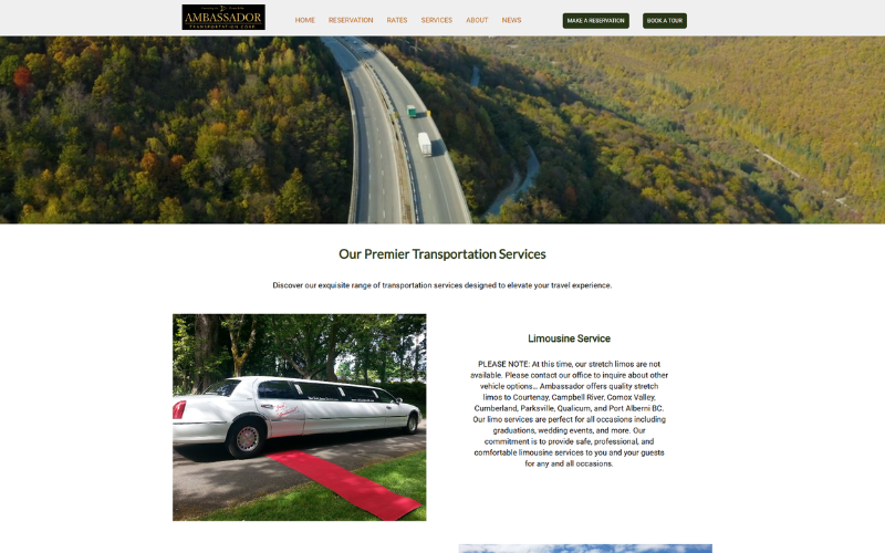 Ambassador Transportation – Services